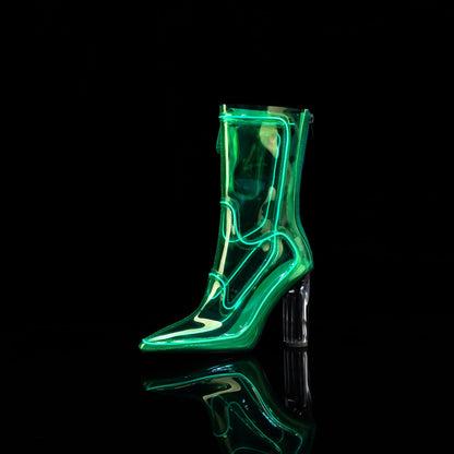 Illuminated Transparent Party Boots