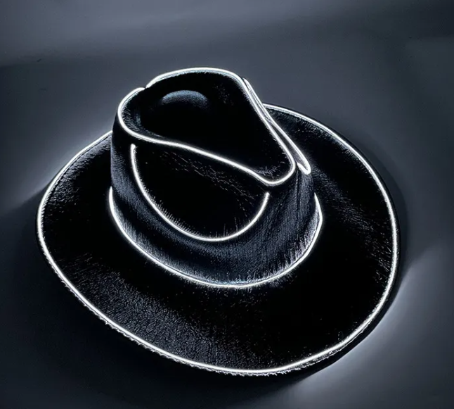 Wireless LED Colorful Party Cowboy Hat