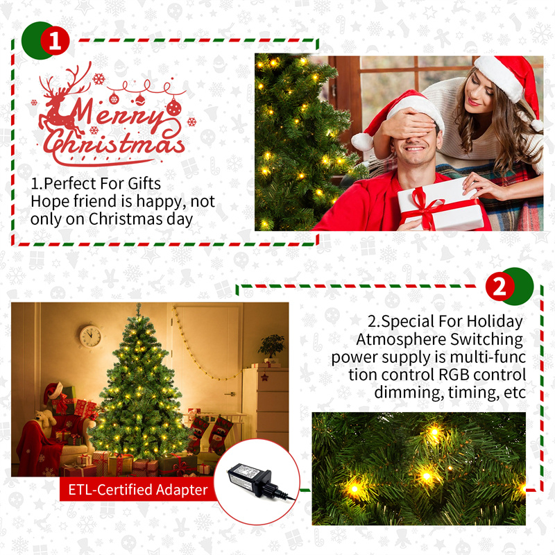 Christmas Tree PVC Artificial Green