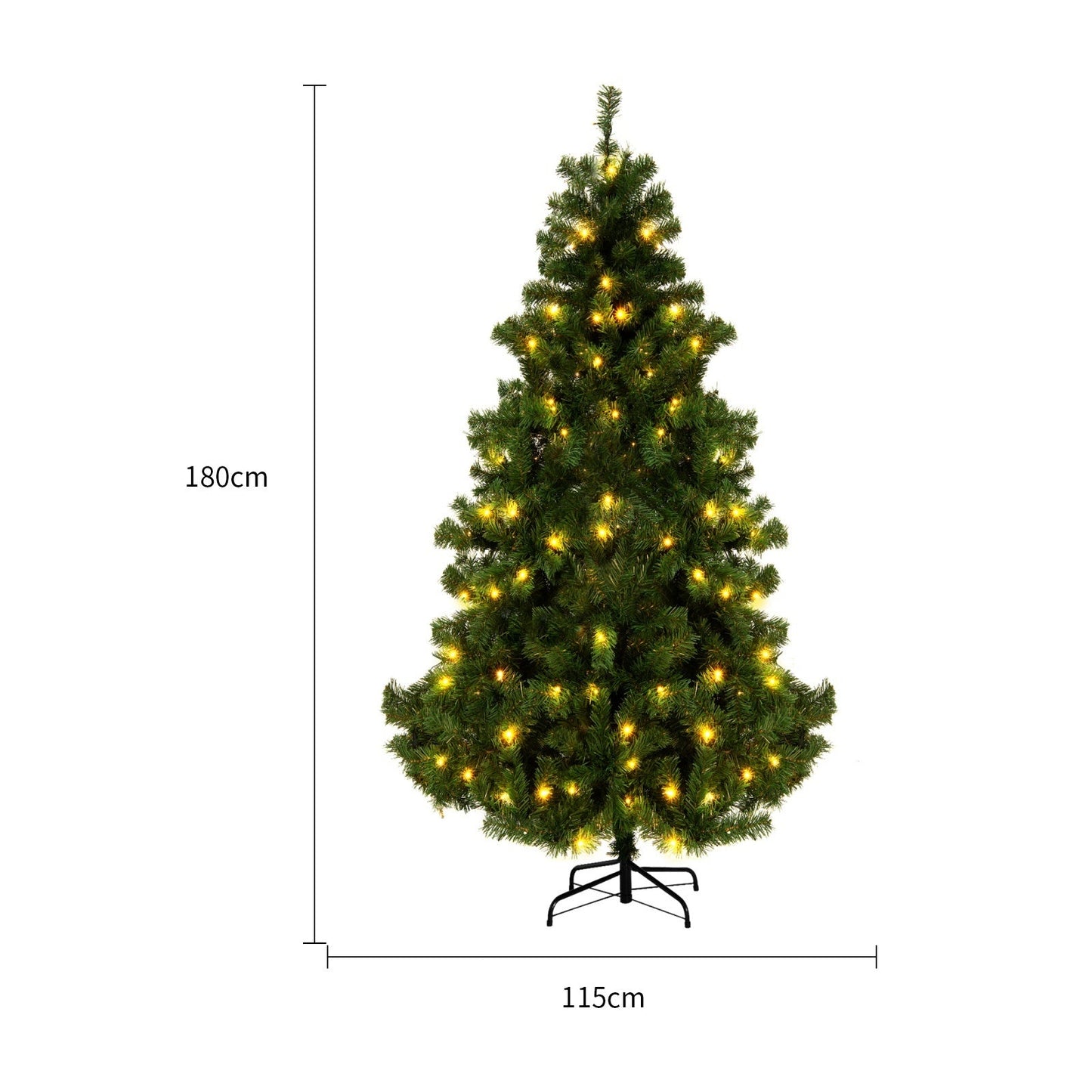 Christmas Tree PVC Artificial Green